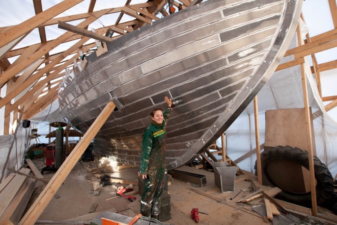 Строительство яхты из металла