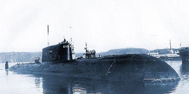 Комсомолец - подводная лодка из титана