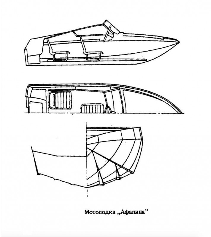 Моторная лодка &quot;Афина&quot;