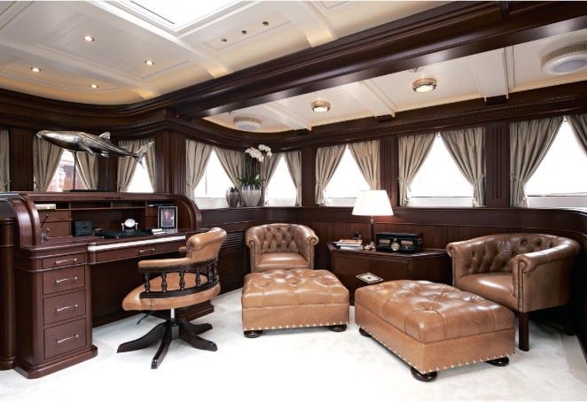 Интерьер яхты Михаил Воронцов