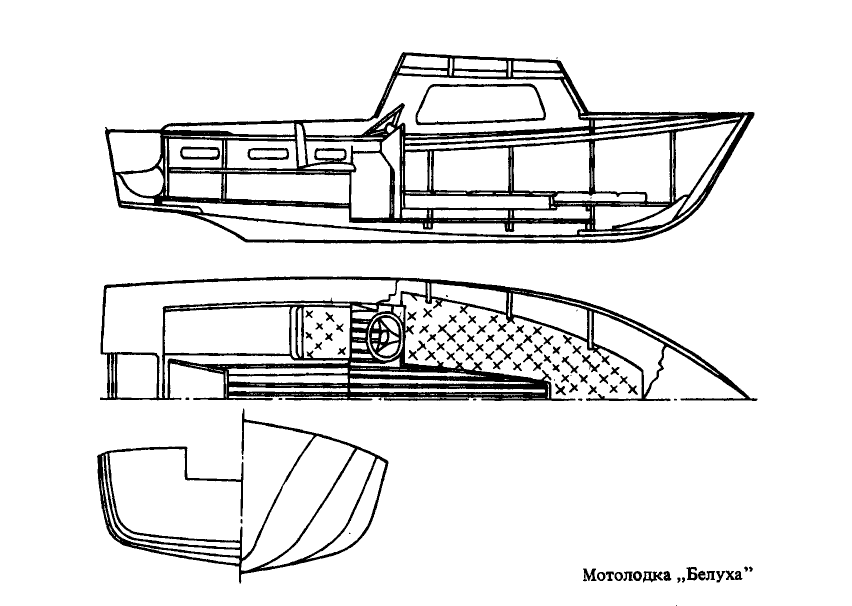 Мотолодка Белуха