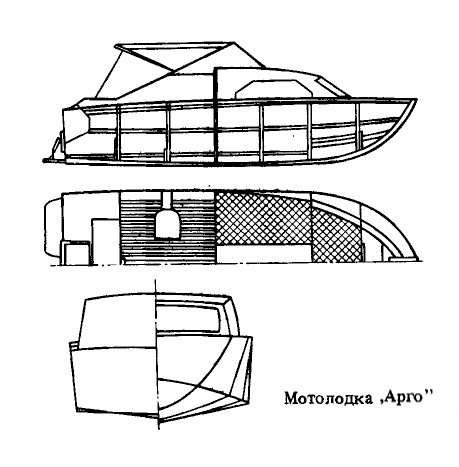 Каютная лодка Арго