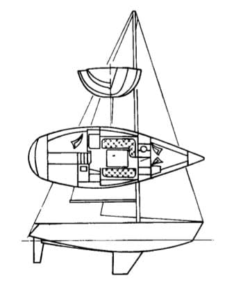 Яхта полутонник Фест-30