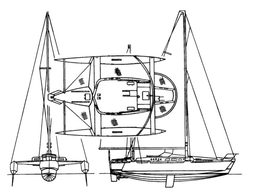 Тримаран &quot;Байда&quot;