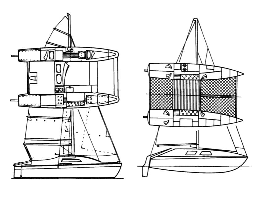 Катамараны &quot;Хевкэт-18&quot; и &quot;Гуая&quot;