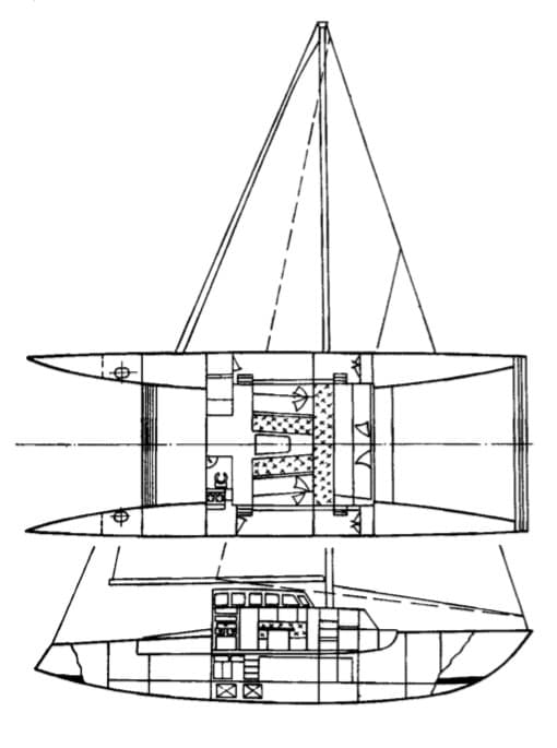 Катамаран &quot;Лебедь&quot;