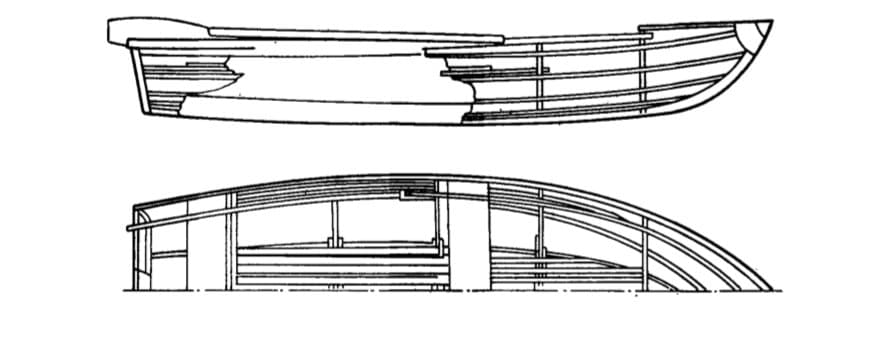 Разборная Моторно-Весельная каркасная лодка ЛР-01