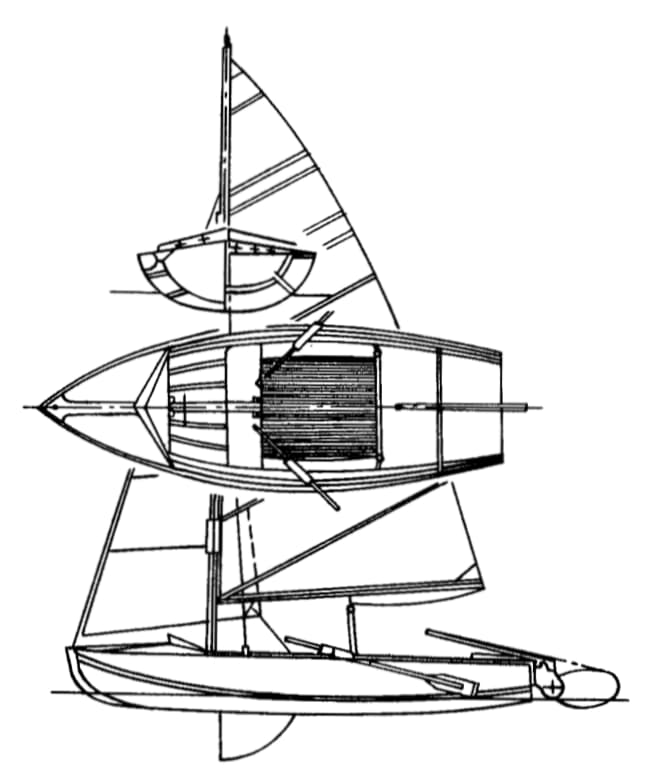 Надувной швертбот &quot;Мева&quot;
