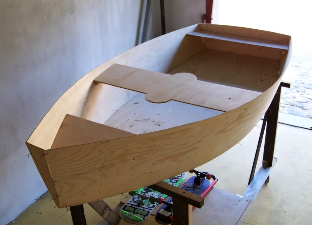 Чертежи лодки из фанеры S-230 - 1